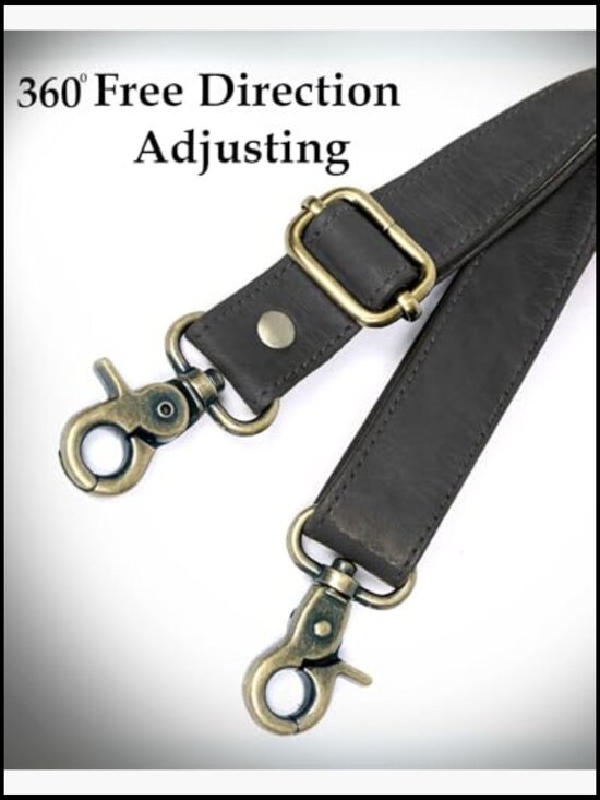 Genuine Leather Crossbody Strap Replacement 60\